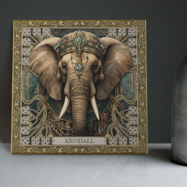 Elephant Spirit Animal Carpetpunk Jewels Altarpiec Tile (Creator Uploaded)