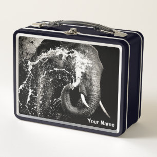 Elephant Splash Lunch Box – Custom Tin