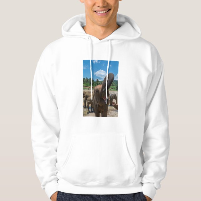 Elephant Sri Lanka Hoodie (Front)