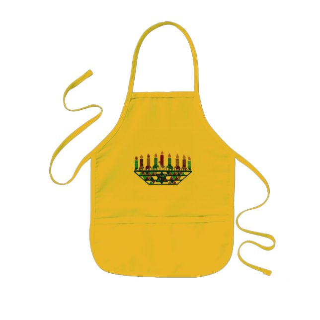 Elephant Star Menorah Apron (Front)
