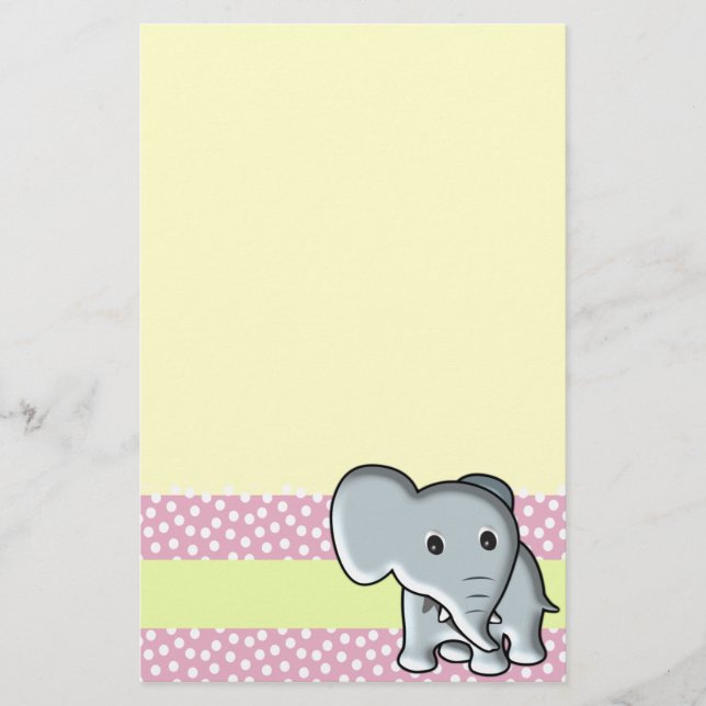 Elephant Stationery (Front)