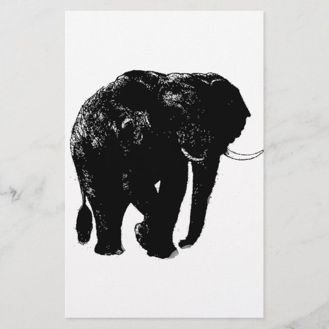Elephant Stationery (Front)