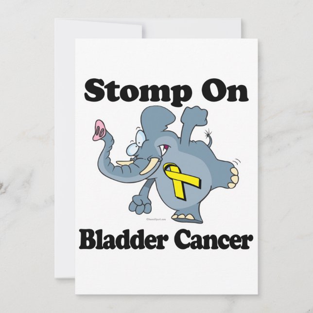 Elephant Stomp On Bladder Cancer (Front)