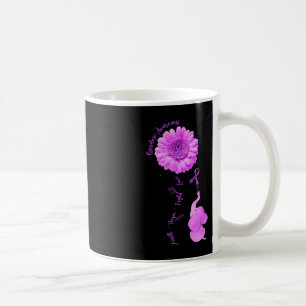 Elephant Sunflower Faith Hope Fight Love Overdose  Coffee Mug
