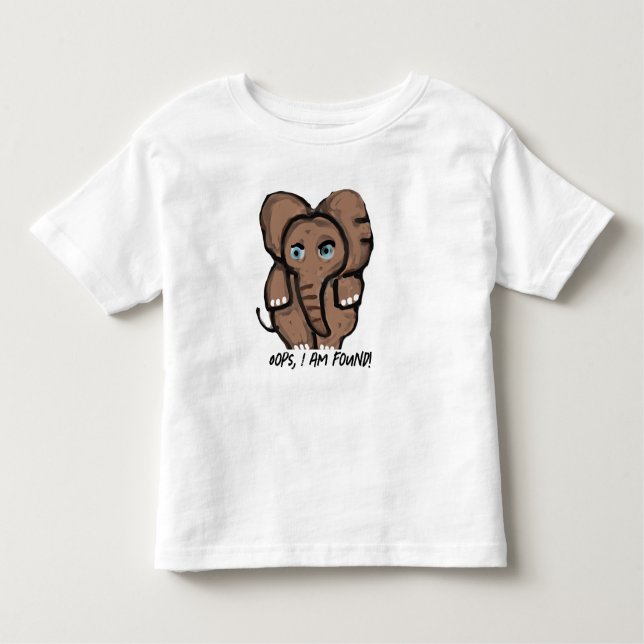 Elephant Toddler T-Shirt (Front)
