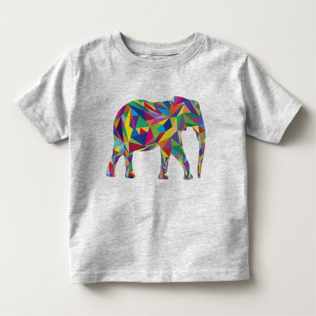 Elephant Toddler Toddler T-Shirt (Front)