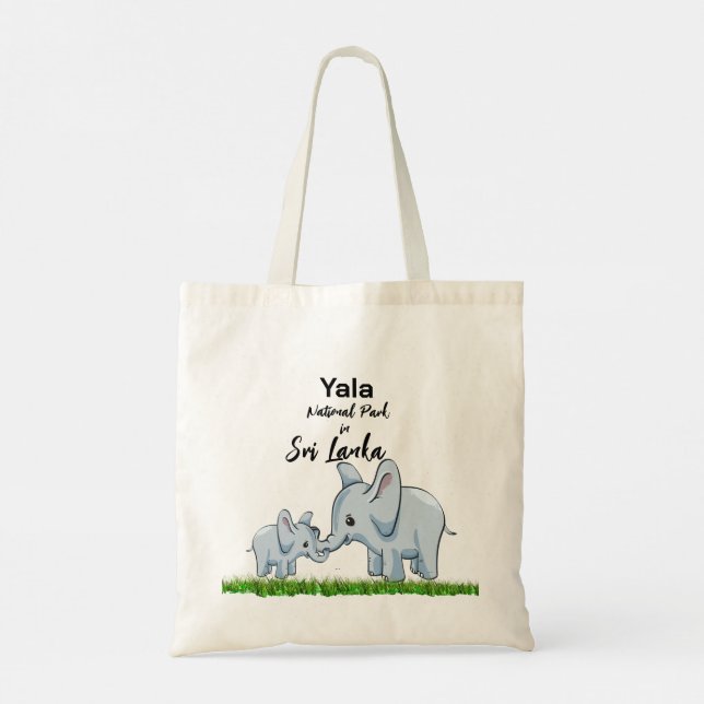 Elephant Tote Bag (Back)