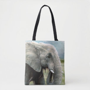 Elephant Tote Bag