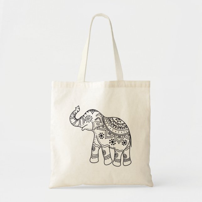 Elephant Tote Bag (Front)