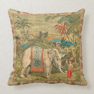 Elephant Trainer Pillow