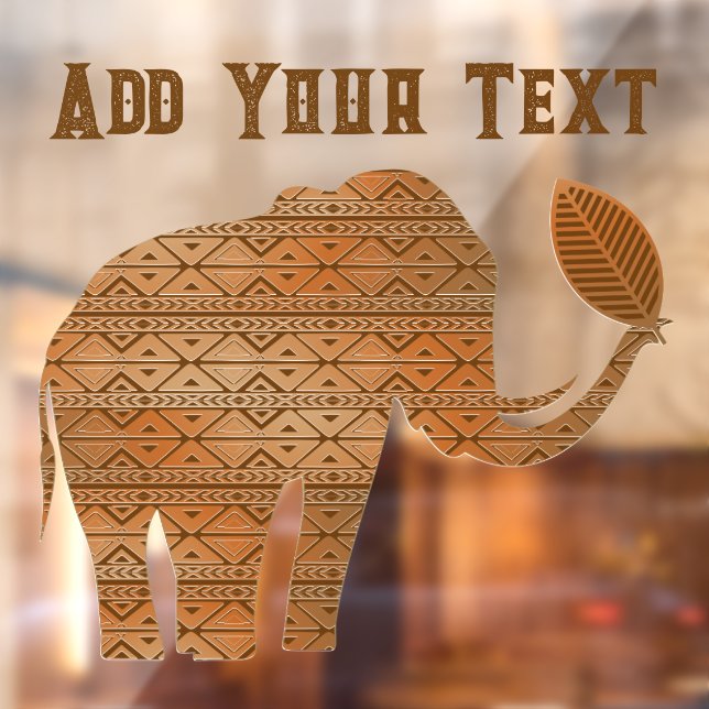 Elephant Tribal Art Design (Sheet 2)