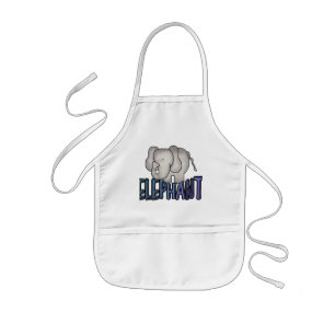 Elephant Tshirts and Gifts Kids Apron