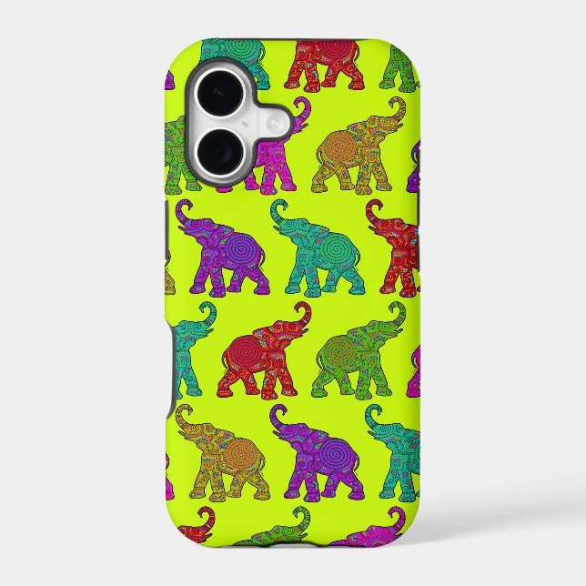 Elephant Walk pattern tiles design (Back)