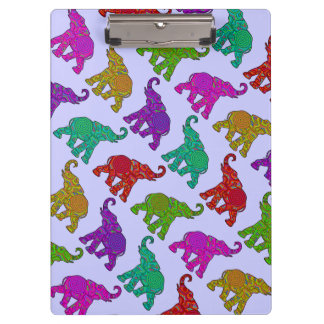 Elephant Walk pattern tiles design Clipboard