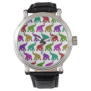 Elephant Walk pattern tiles design Watch
