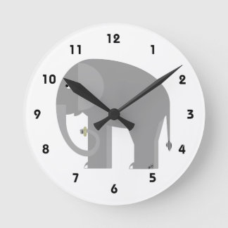 Elephant Wall Clock