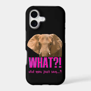 Elephant What Did You Just Say?