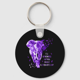 Elephant Will Remember For You World Heimerheimer  Key Ring