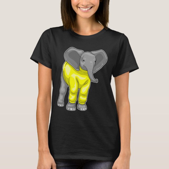 Elephant Winter T-Shirt (Front)