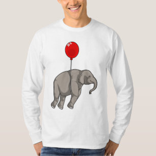 Elephant with Balloon T-Shirt