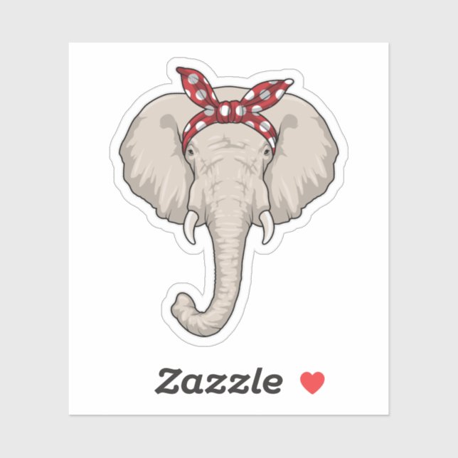 Elephant with Bandana (Sheet)