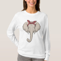 Elephant with Bandana