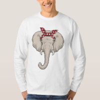 Elephant with Bandana