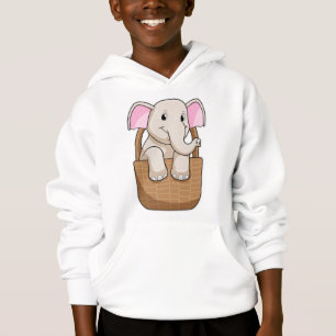 Elephant with Basket