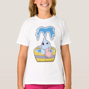 Elephant with Bathtub full of Water T-Shirt