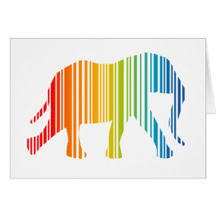Elephant with Colour Bars