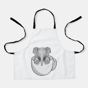 Elephant with Cup Apron