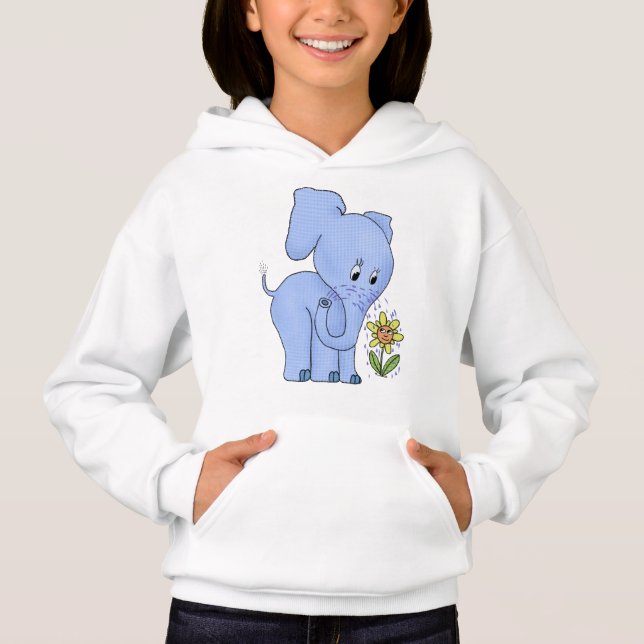 Elephant with flower (Front)
