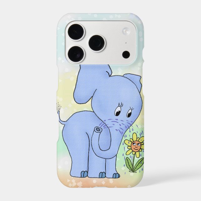 Elephant with flower (Back)