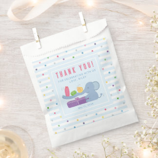 Elephant with Gifts Birthday Party Favour Bags