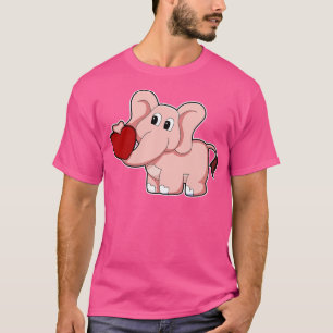 Elephant with Heart T-Shirt