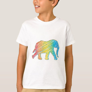 Elephant with Lines T-Shirt