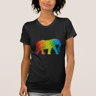 Elephant with Pixels T-Shirt
