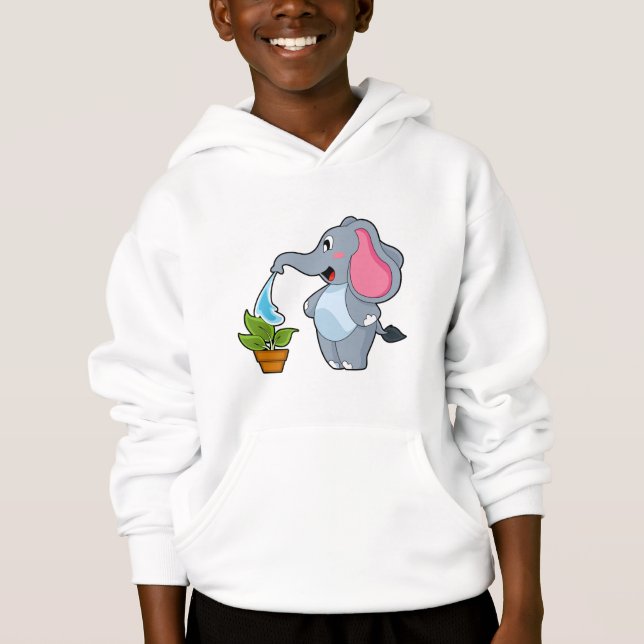 Elephant with Plant (Front)