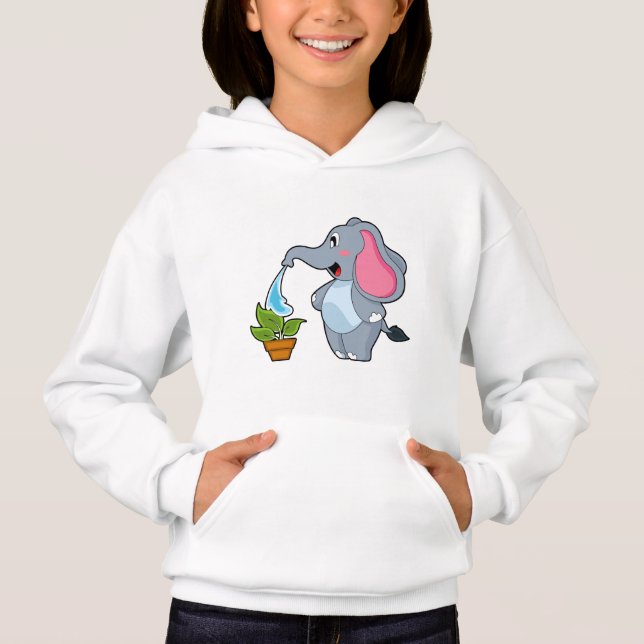Elephant with Plant (Front)