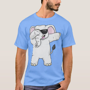 Elephant with Sunglasses at Hip Hop Dance Dab T-Shirt