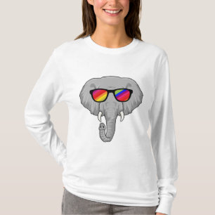 Elephant with Sunglasses T-Shirt