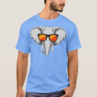 Elephant With Sunglasses  T-Shirt