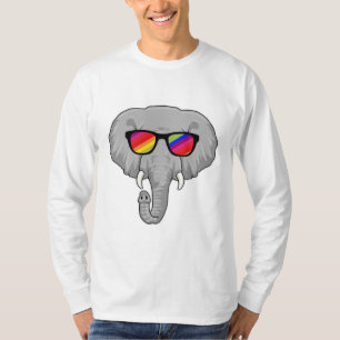 Elephant with Sunglasses T-Shirt