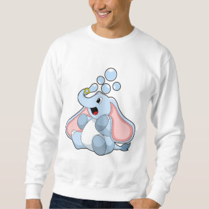 Elephant with Water bubbles Sweatshirt