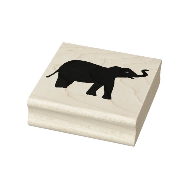 Elephant Wood Art Stamp (Stamp)