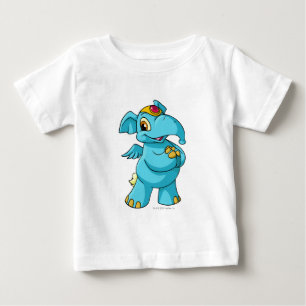 Elephante Blue Baby T-Shirt