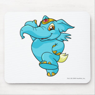 Elephante Blue Mouse Pad