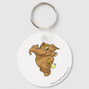 Elephante Brown Key Ring