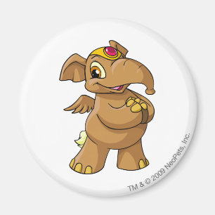 Elephante Brown Magnet