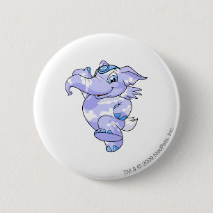 Elephante Cloud 6 Cm Round Badge